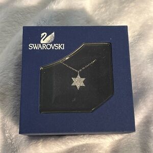 Swarovski Crystal Star Necklace New With Tags and COA